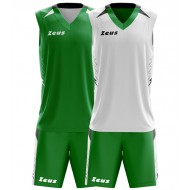 Echipament baschet Kit Jam ZEUS, verde/alb XL - EOL