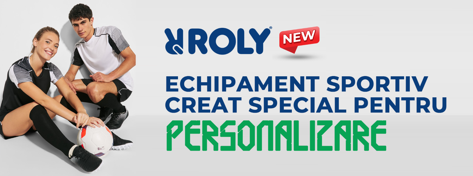 Echipament sportiv personalizabil Roly